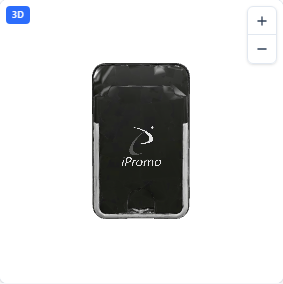 MagWallet Trackable Powerbank in Black